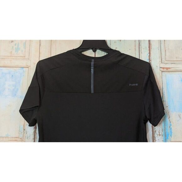 Spyder Active ProWEB Mens Size Medium Black Short Sleeve Crew Neck T-Shirt - Picture 7 of 10